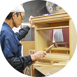 仮組み立て